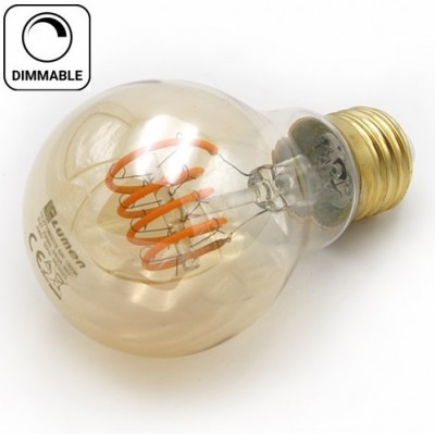 Λάμπα LED 6W E27 230V 230lm Ντιμαριζόμενη 1800K Θερμό φως Μελί Γυαλί 13-271960019
